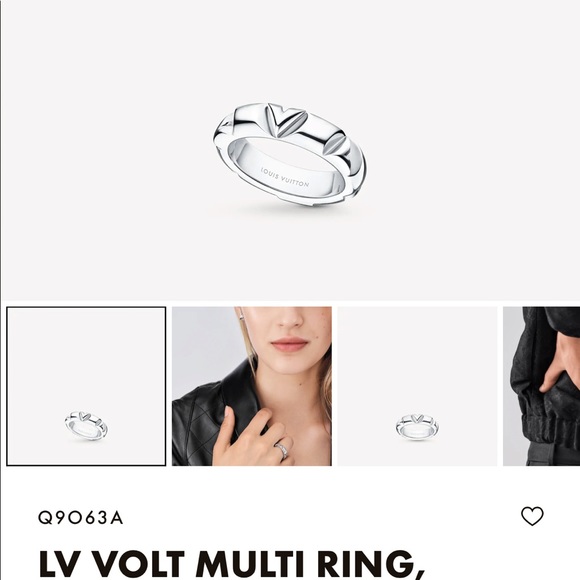 LV Volt multi ring white gold - Picture 7 of 7